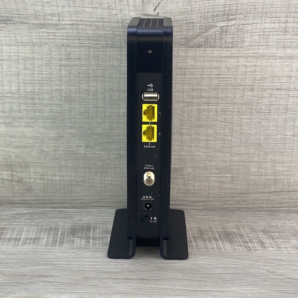 NETGEAR N300 Wi-Fi DOCSIS 3.0 Cable Modem Router (C3000) - Picture 3 of 6
